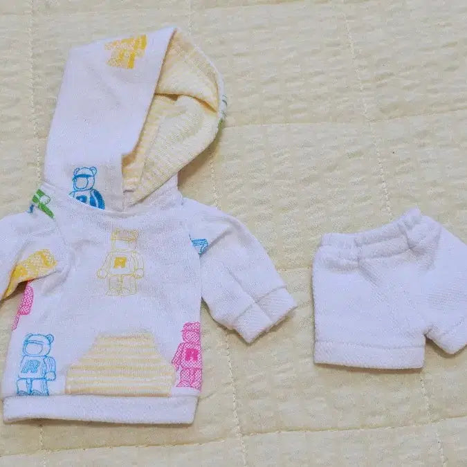 [BUNJANG] Happy Baby Doll Clothing Set (USD Size) - 2 Sets / 구체관절인형 USD 해피베이비 옷 2세트