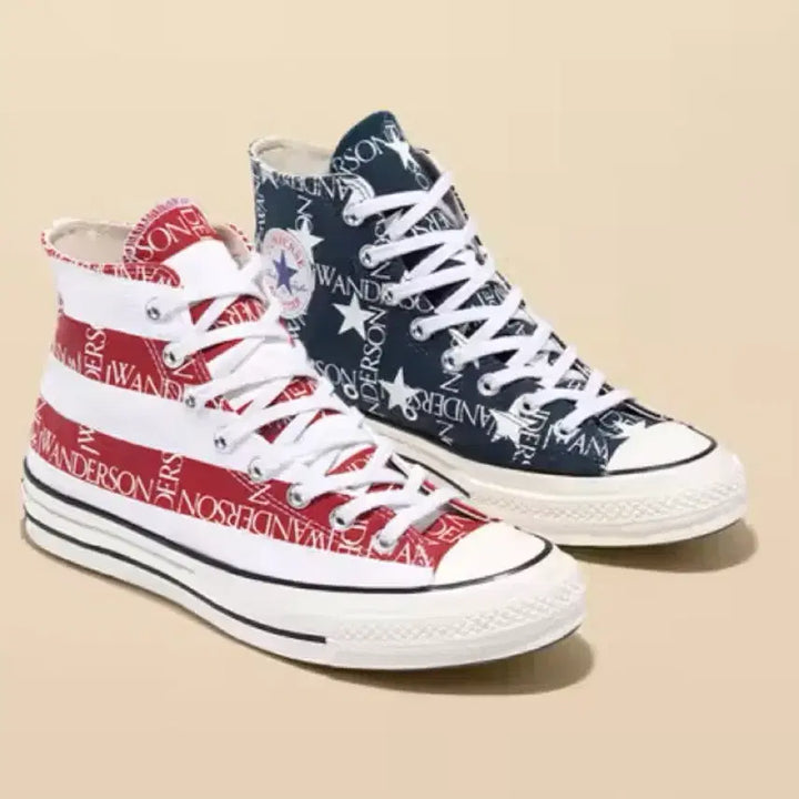 [BUNJANG] Converse x JW Anderson Americana High Top Sneakers / 컨버스 x JW앤더슨 아메리카나 하이 280