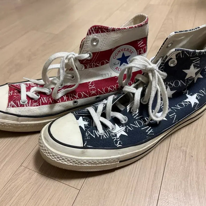 [BUNJANG] Converse x JW Anderson Americana High Top Sneakers / 컨버스 x JW앤더슨 아메리카나 하이 280