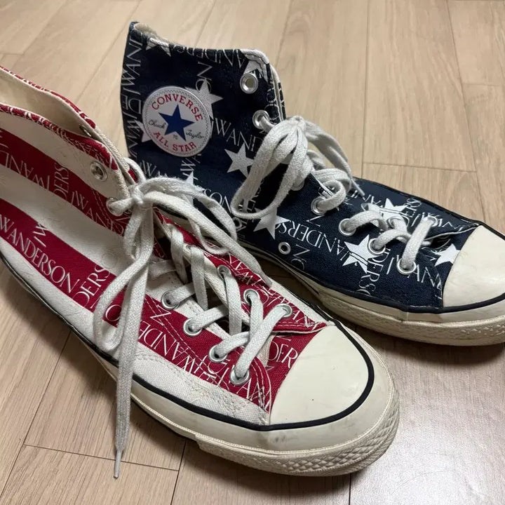 [BUNJANG] Converse x JW Anderson Americana High Top Sneakers / 컨버스 x JW앤더슨 아메리카나 하이 280
