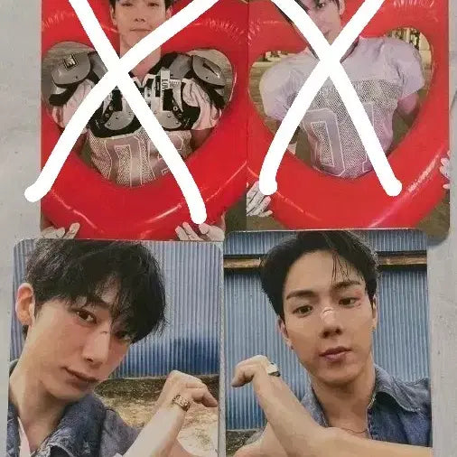 [BUNJANG] MONSTA X SHOWNU HYUNGWON DUALITY Official Photocard / 셔누 형원 두유럽미 공방 포카