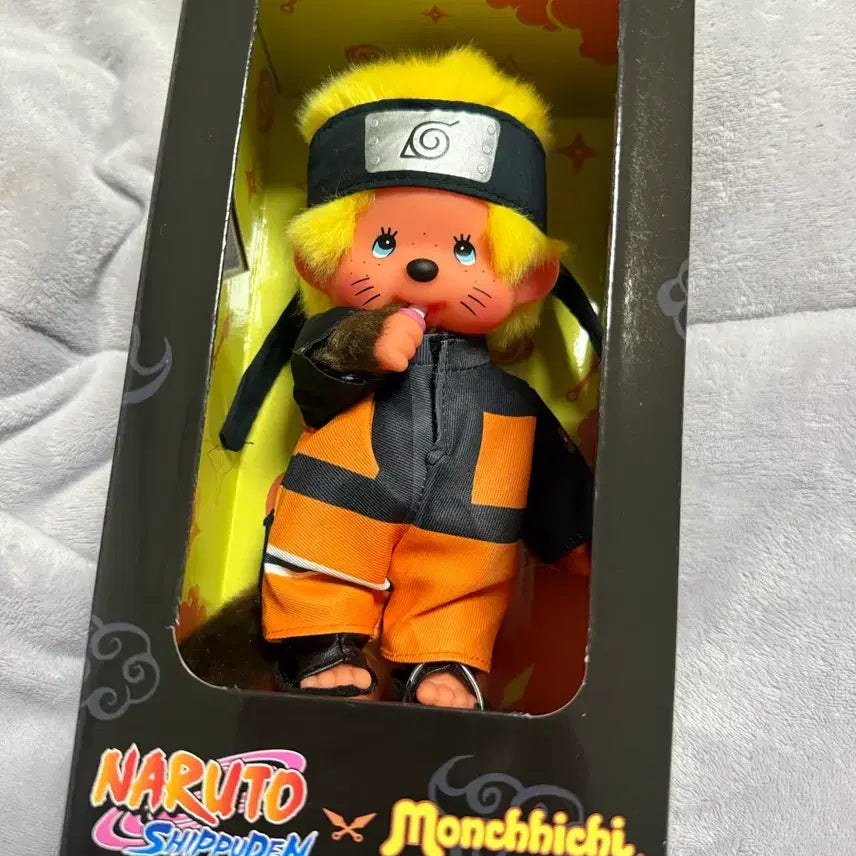 [BUNJANG] Naruto Monchhichi Plush Doll / 나루토 몬치치 (새상품)