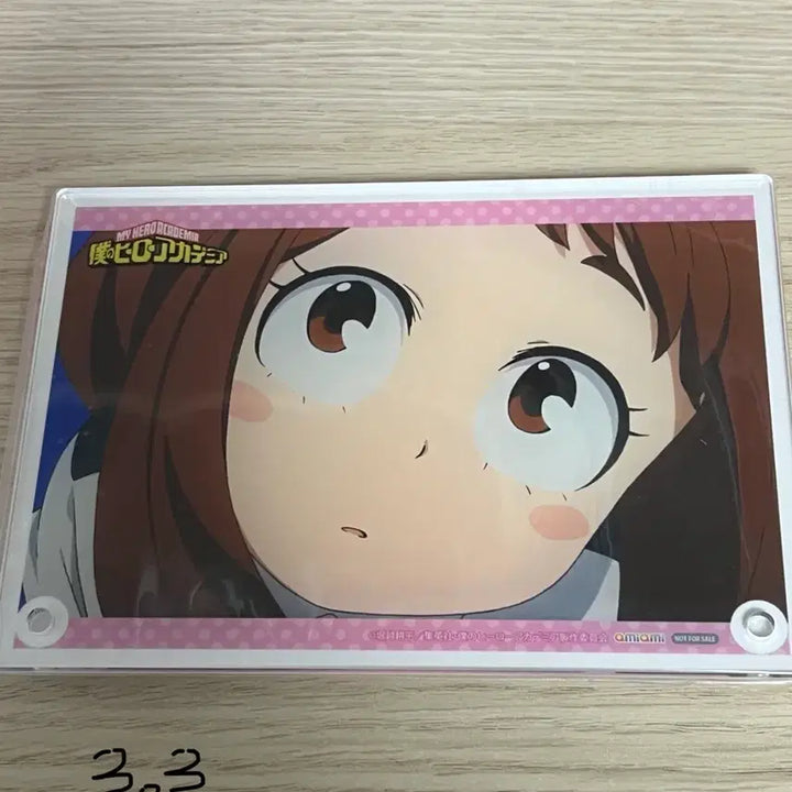 [BUNJANG] Ochaco Uraraka Figure, Blocks, Badges, Paper Goods Bundle / 우라라카 오챠코 피규어, 블럭, 뱃지, 지류 등