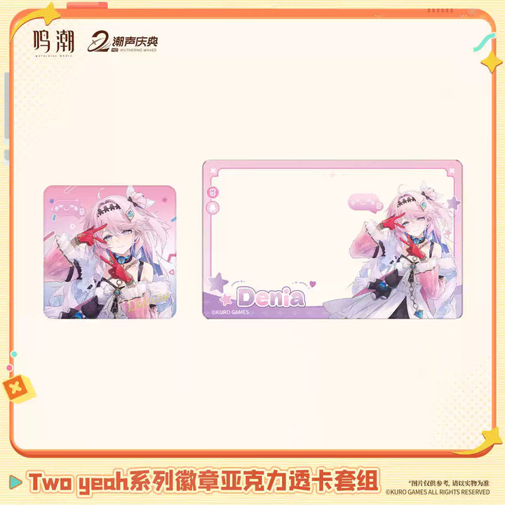 [BUNJANG] Genshin Impact Denia Hiyuki Wanderer Acrylic Card Set / [예약][공구] 명조 공식 데니아 히유키 방랑자 등 아크릴 카드 세트