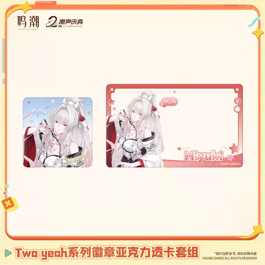 [BUNJANG] Genshin Impact Denia Hiyuki Wanderer Acrylic Card Set / [예약][공구] 명조 공식 데니아 히유키 방랑자 등 아크릴 카드 세트
