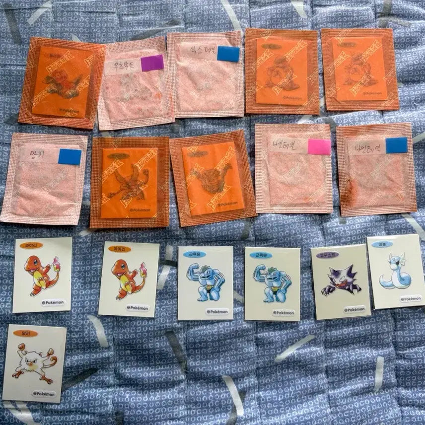[BUNJANG] Pokemon Artwork Bbandibbandi Seal Collection / 포켓몬 아트웍 띠부띠부씰 교환 및 판매합니다