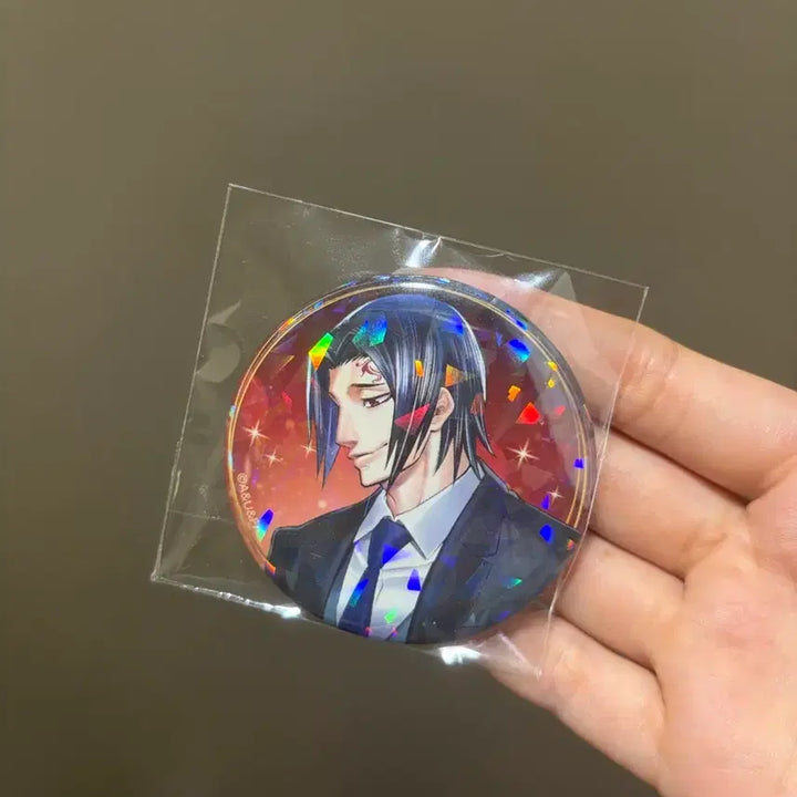 [BUNJANG] Record of Ragnarok Hermes 100th Episode Commemorative Hologram Badge / 종말의 발키리 헤르메스 100화 기념 팝업 홀로그램 뱃지