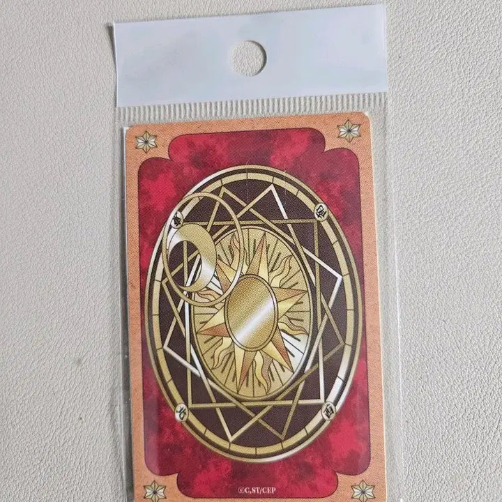 [BUNJANG] CLAMP Cardcaptor Sakura Card Cover Stickers (Clow Card) / CLAMP 클램프전 카드 커버 스티커 미개봉(크로우카드)