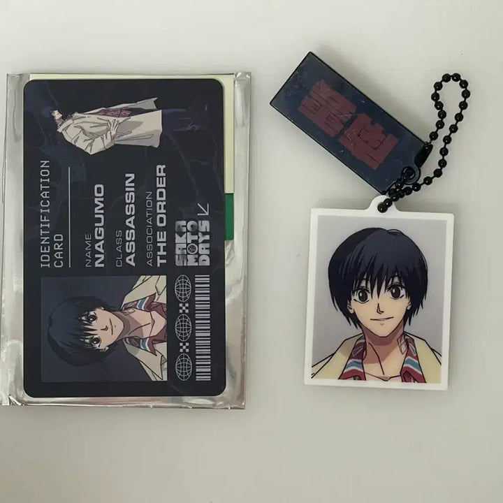 [BUNJANG] Sakomoto Days Nagumo ID Card &amp; Photo Card Strap / 제발가격제안해주세요ㅜ) 사카모토데이즈 사카데이 나구모 아이디카드 증사키링