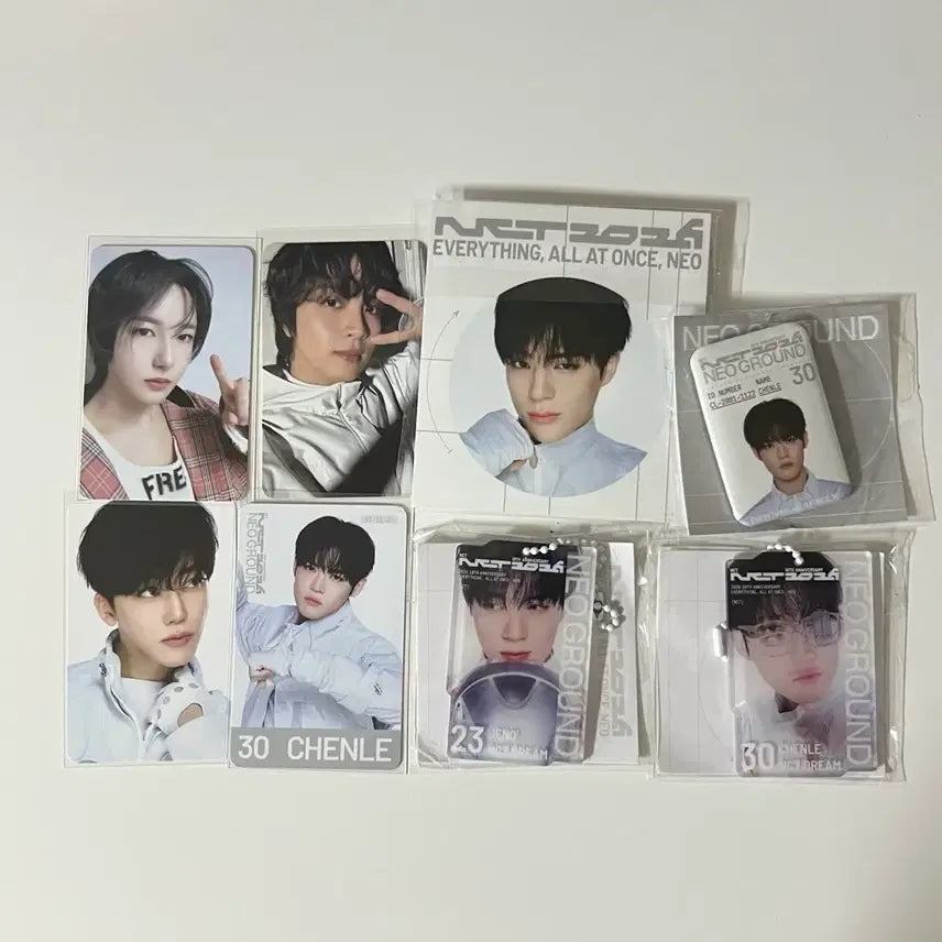 [BUNJANG] NCT Dream Renjun Jeno Jaemin Haechan Chenle Popup ID Photocard Badge Set / 엔시티 드림 런쥔 제노 재민 해찬 천러 팝업 5만원 id 포토 뱃지 포카