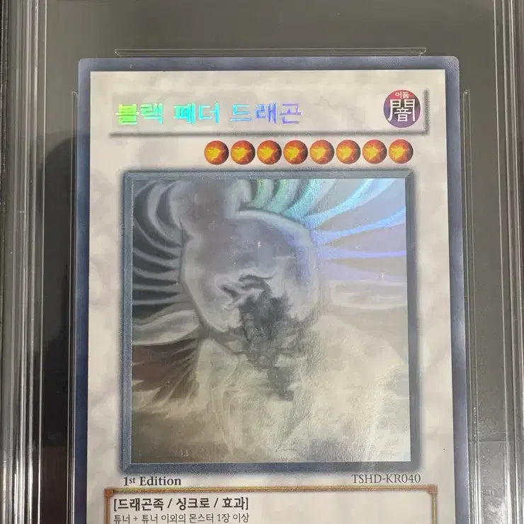 [BUNJANG] Yu-Gi-Oh! Blackwing - Black-Feather Dragon 1st Edition Holographic Rare BRG / 유희왕 블랙 페더 드래곤 1st 홀로그래픽 레어 brg