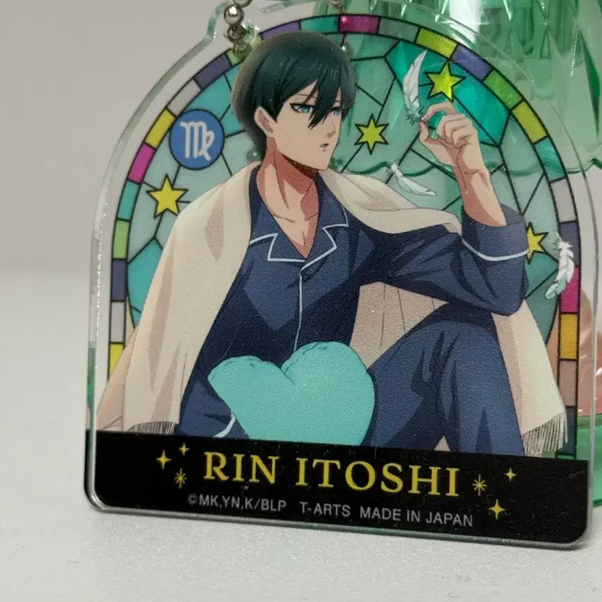 [BUNJANG] Blue Lock Itoshi Rin Zodiac Acrylic Keyring / 블루록 이토시 린 별자리 아크릴 키링