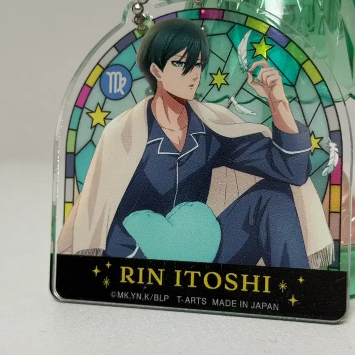 [BUNJANG] Blue Lock Itoshi Rin Zodiac Acrylic Keyring / 블루록 이토시 린 별자리 아크릴 키링