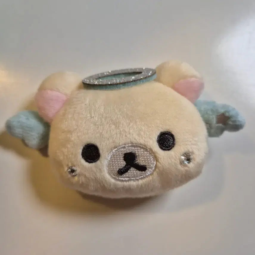 [BUNJANG] Korilakkuma Plush Badge - Sky Angel / 코리락쿠마 가득 인형 뱃지 하늘 천사(박스x)
