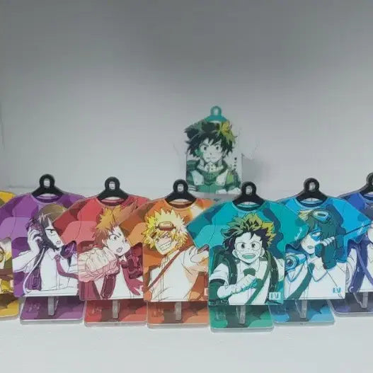 [BUNJANG] My Hero Academia Acrylic Keychain Bundle Set / 히로아카 티셔츠 아크릴키링 일괄 판매