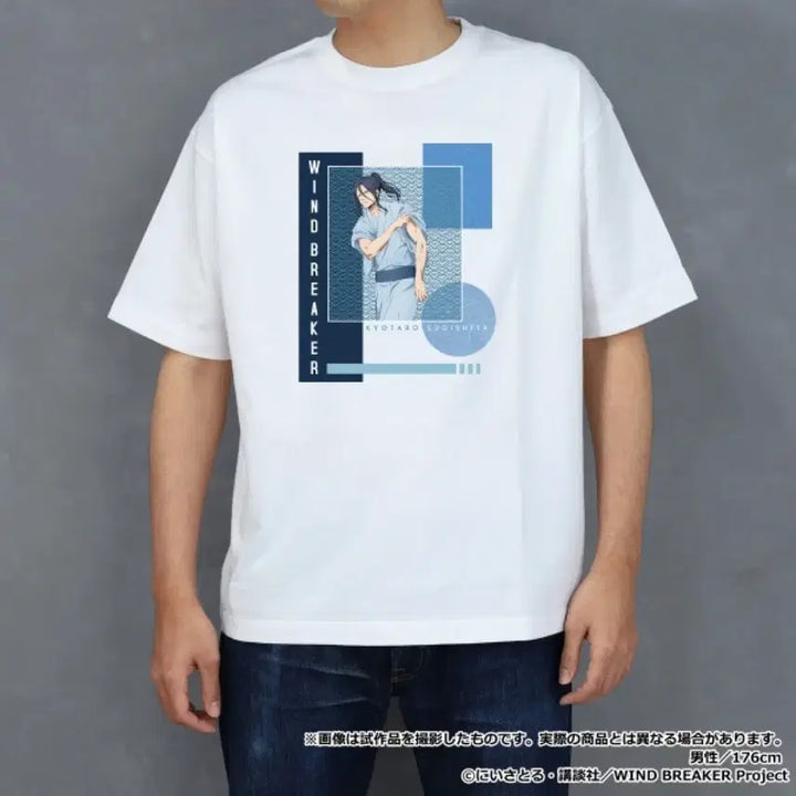 [BUNJANG] Space A la mode Kyotaro Sugishita T-Shirt / 윈드브레이커 스기시타 쿄타로 티셔츠 Space A la mode