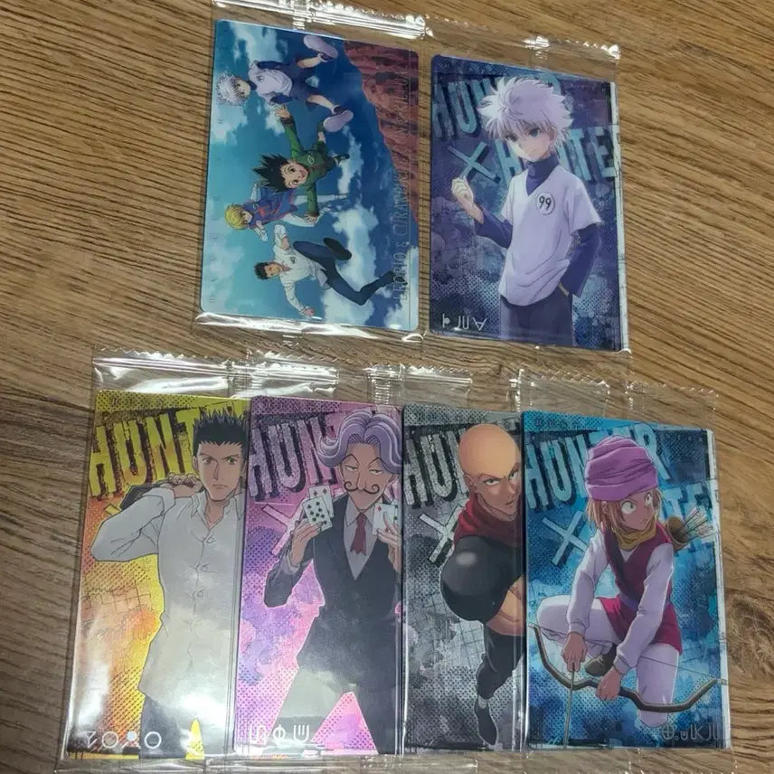 [BUNJANG] Hunter x Hunter Illumi Zoldyck &amp; Killua Zoldyck Bundle Set / 헌터헌터 이타쟈가 카드 헌시조 키르아 일괄