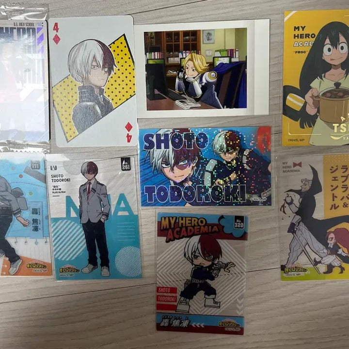 [BUNJANG] My Hero Academia Trading Cards Todoroki, Tsuyu Bundle Set / 나의 히어로 아카데미아 카드 토도로키 츠유