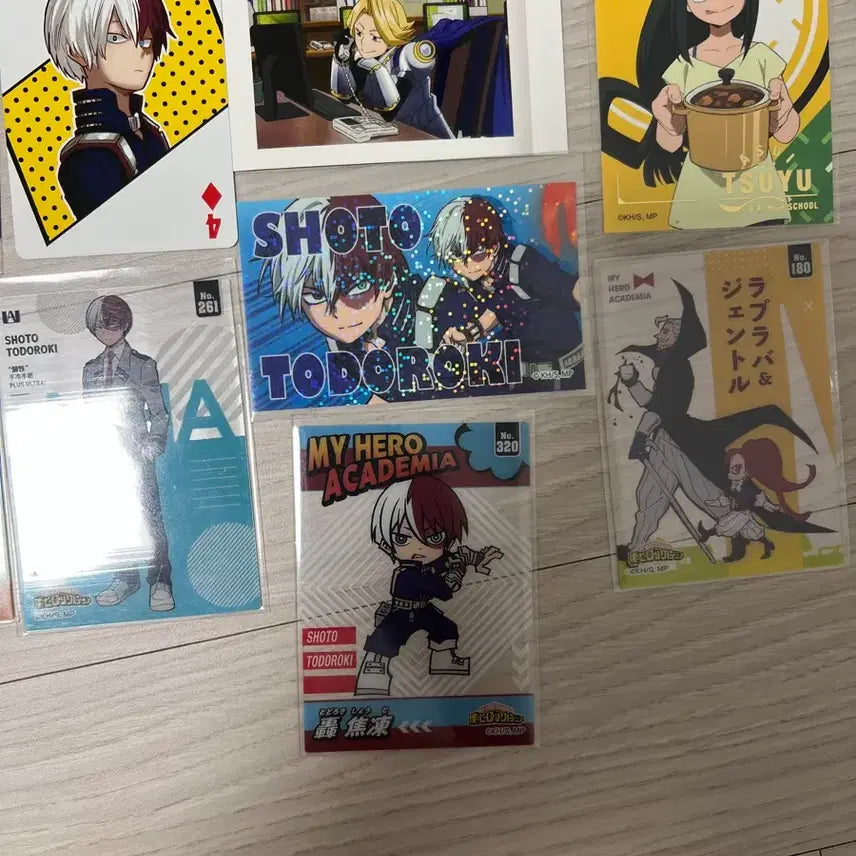 [BUNJANG] My Hero Academia Trading Cards Todoroki, Tsuyu Bundle Set / 나의 히어로 아카데미아 카드 토도로키 츠유