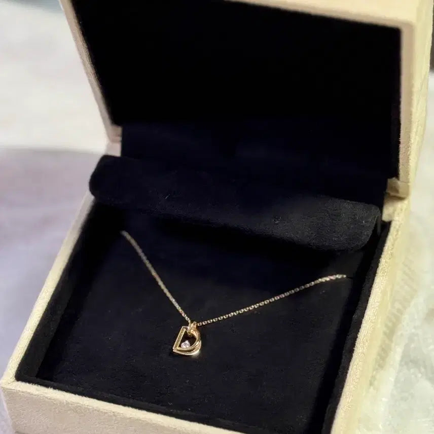 [BUNJANG] Didier Dubot 14K Rose Gold Necklace / 디디에두보 14k 로즈골드 목걸이