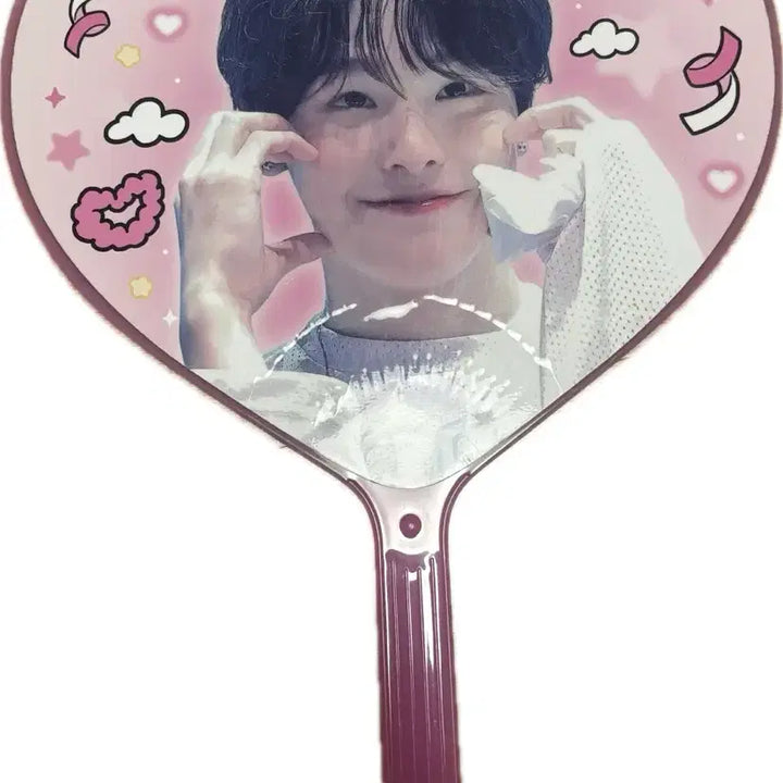[BUNJANG] NCT WISH Riku Heart Uchiwa / 엔시티위시 리쿠 하트 우치와 (제로님)