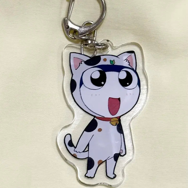 [BUNJANG] Keroro Tamama Cat Acrylic Keychain / 고양이 타마마 아크릴 키링