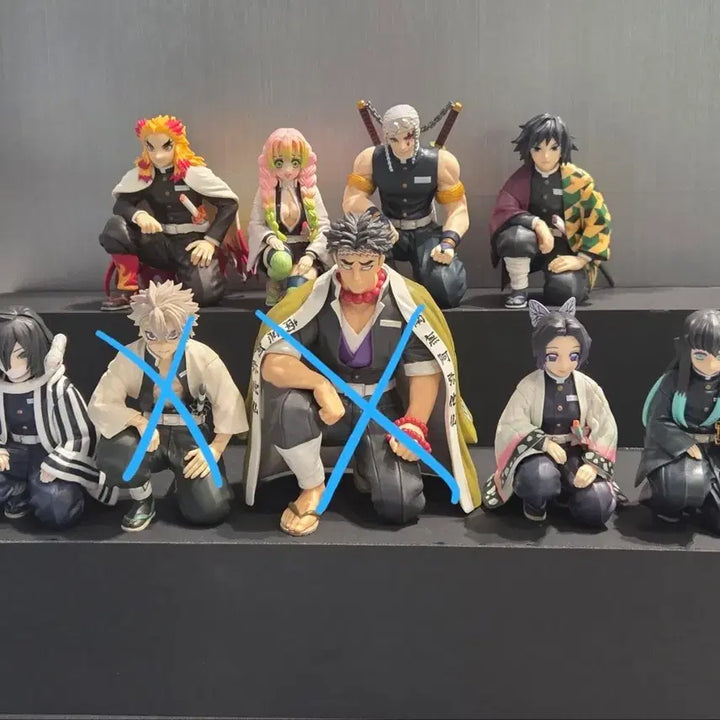 [BUNJANG] Demon Slayer: Kimetsu no Yaiba Ufotable Dining Uchiwa Set (Excluding Gyomei &amp; Sanemi) / 귀멸의칼날 주합회의 7종 일괄 (교메이, 사네미 제외X)