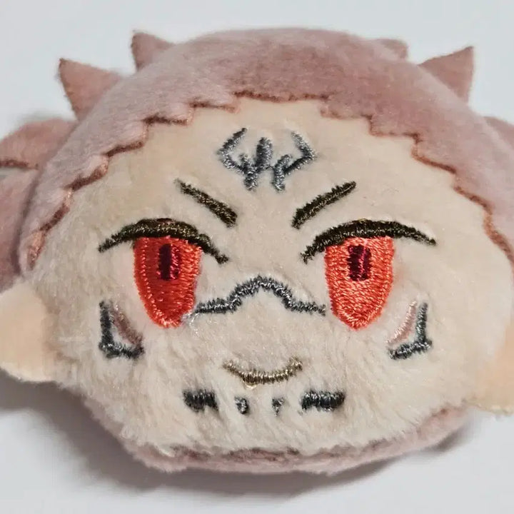 [BUNJANG] Jujutsu Kaisen Sukuna Face Plush Badge / 주술회전 푸티토 푸칫토 얼굴 인형 누이 뱃지 스쿠나