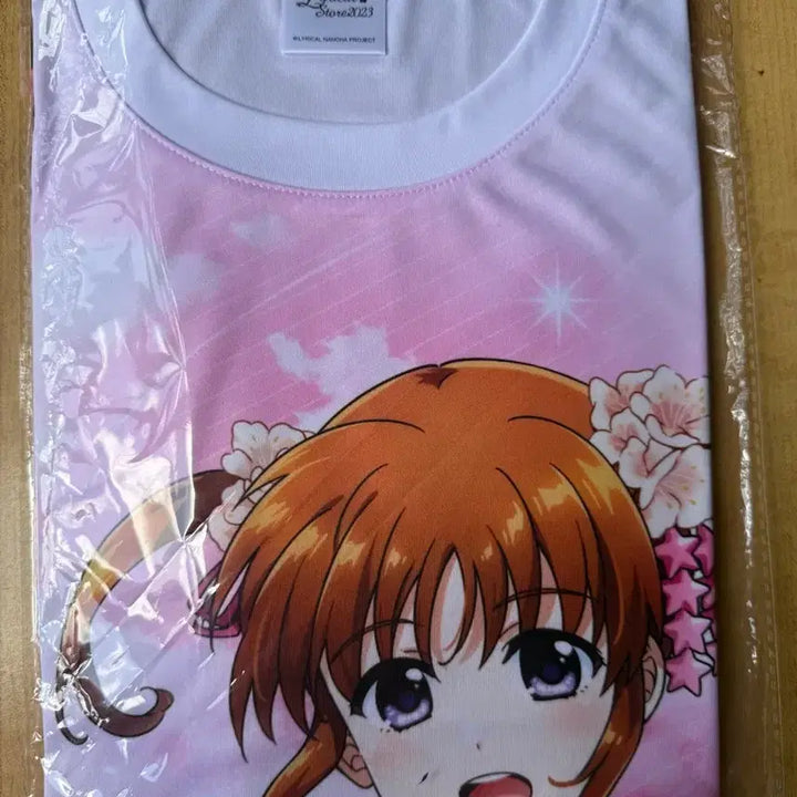 [BUNJANG] Magical Girl Lyrical Nanoha Lyrical Fantasy Ver. Full Graphic T-Shirt / 마법소녀 리리컬 나노하 풀그래픽 티셔츠