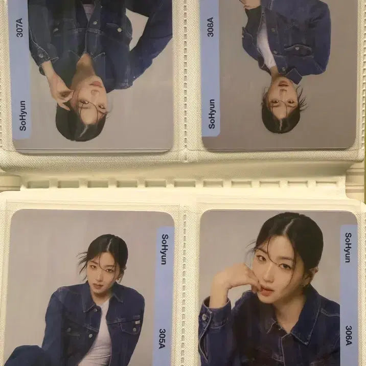 [BUNJANG] TripleS Sohyun Denim Denim Object Bundle Set / (급처) 트리플에스 소현 청청 실물 오브젝트 일괄