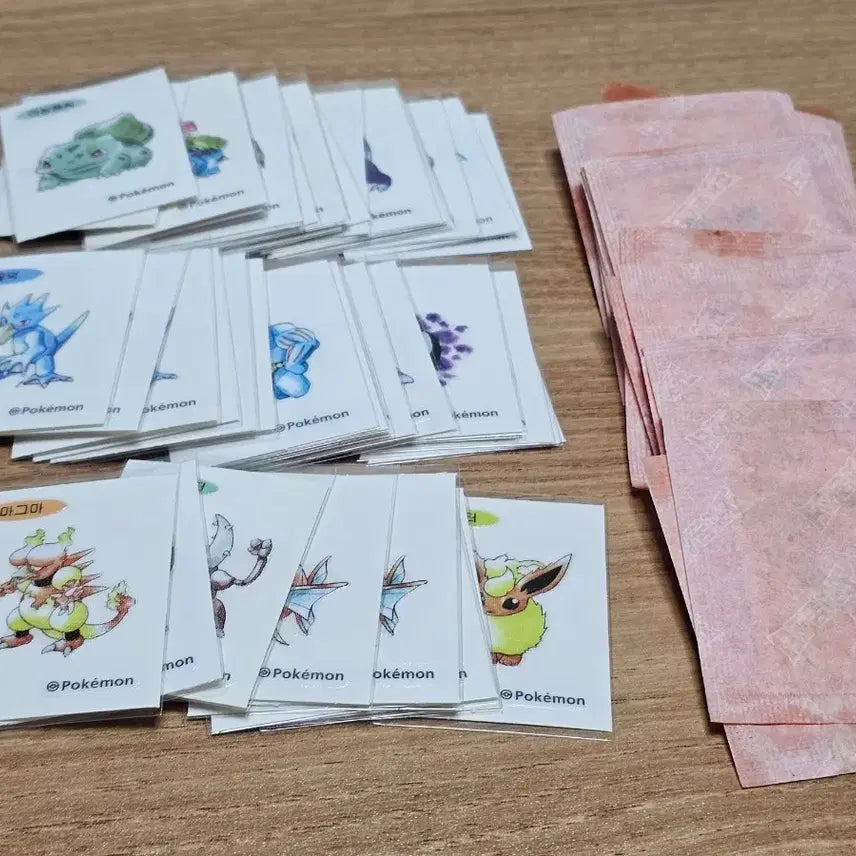 [BUNJANG] Pokemon 30th Anniversary Artwork First Edition "Tteu-Seal" Stickers / 포켓몬 30주년 아트워크 초판 띠부씰 판매