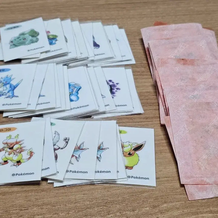 [BUNJANG] Pokemon 30th Anniversary Artwork First Edition "Tteu-Seal" Stickers / 포켓몬 30주년 아트워크 초판 띠부씰 판매