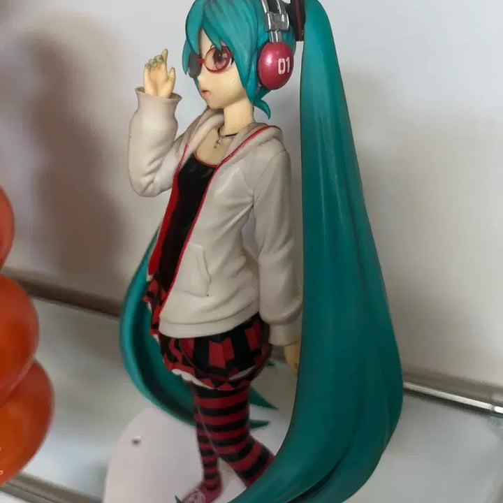 [BUNJANG] Hatsune Miku Natural SPM Animegami Miku Figure / 하츠네미쿠 내추럴 spm 안경미쿠 피규어 프로젝트 디바