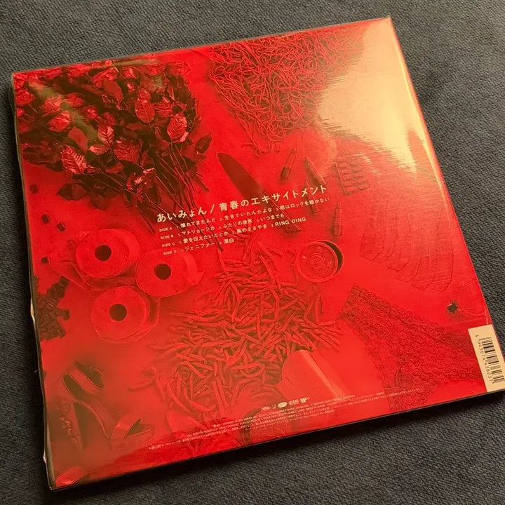 [BUNJANG] Aimyon 1st Album "Seishun no Excitement" Red Color Vinyl LP / 아이묭 Aimyon LP 1집 청춘의 익사이트먼트