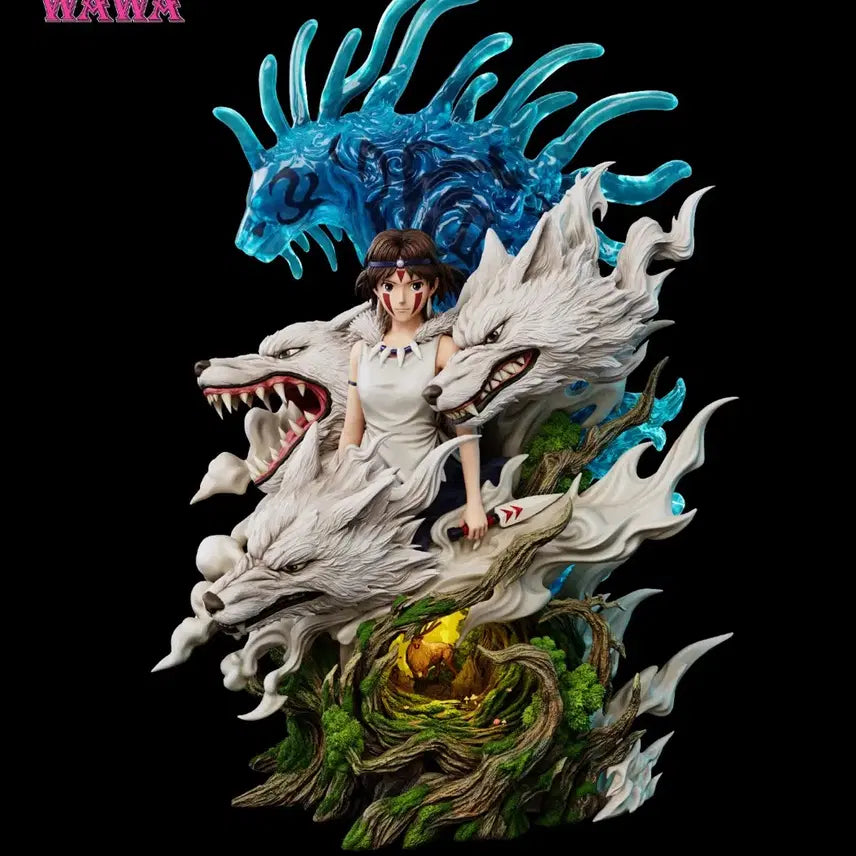 [BUNJANG] WAWA Princess Mononoke Studio Ghibli Resin Figure / WAWA 모노노케히메 지브리 레진 피규어 양도합니다