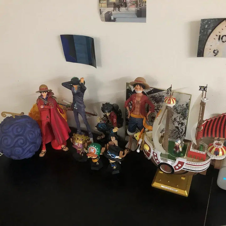 [BUNJANG] One Piece Devil Fruit Sunny Go Zoro Luffy Figure Bundle Set / 원피스 악마의 열매 써니호 조로 루피 피규어 일괄