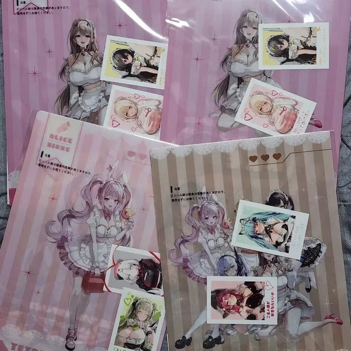 [BUNJANG] Ichiban Kuji Nikke Chapter 7 Clear File &amp; Sticker Set / 이치방쿠지 니케 챕터7 K상 클리어파일&amp;스티커 세트 팝니다