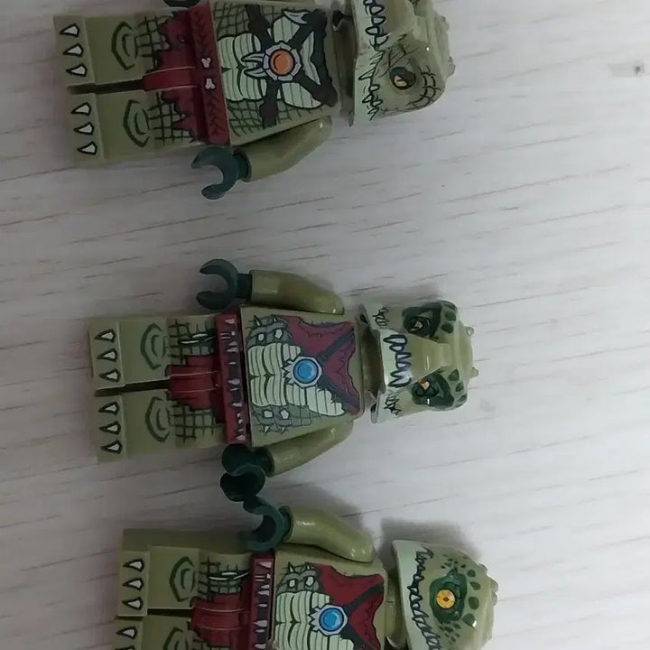 [BUNJANG] LEGO Chima Crocodile Tribe Set (3 pieces) / 레고 키마 악어부족 3개