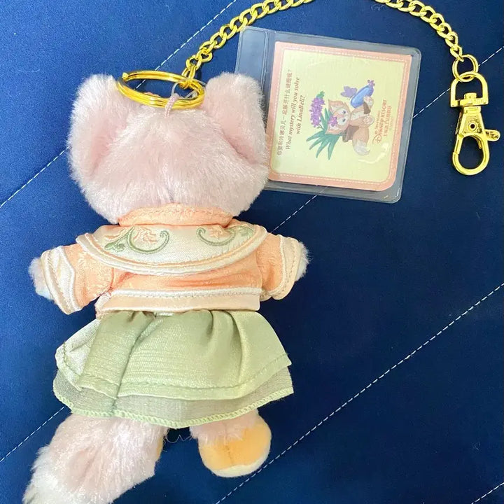 [BUNJANG] Disney LinaBell Flower Costume Plush Keychain / 디즈니 정품 리나벨 플라워 인형 키링!!