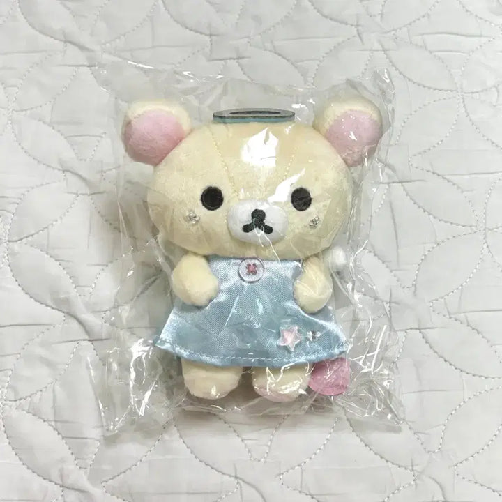[BUNJANG] Rilakkuma "Angel" Mascot Plush Keyring / 코리락쿠마 가득 천사 엔젤 마스코트 인형 키링