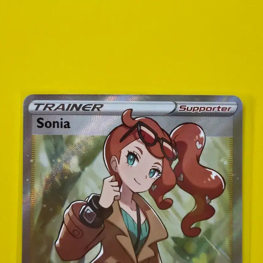[BUNJANG] Pokemon Card Sonia Full Art Holo Trainer North American Edition / 포켓몬카드 소니아 풀아트 홀로그램 트레이너 북미판