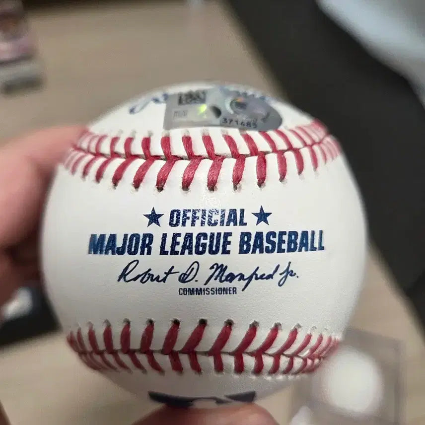 [BUNJANG] Jarren Duran Autographed Baseball &amp; Topps Card Set / MLB 재런 듀란 친필 사인볼 +Topps 카드 세트