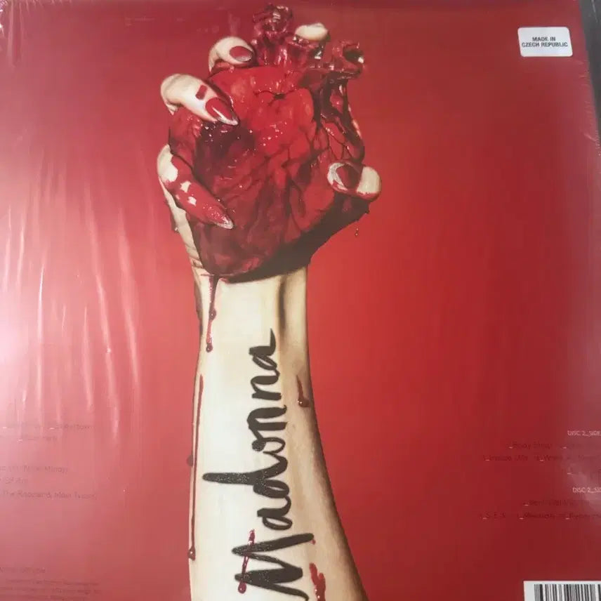 [BUNJANG] Madonna Rebel Heart 2LP Sealed Album / 마돈나 Rebel Heart  2LP 미개봉 앨범