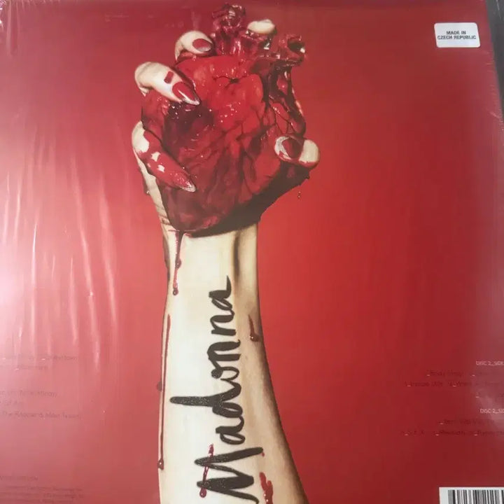 [BUNJANG] Madonna Rebel Heart 2LP Sealed Album / 마돈나 Rebel Heart  2LP 미개봉 앨범