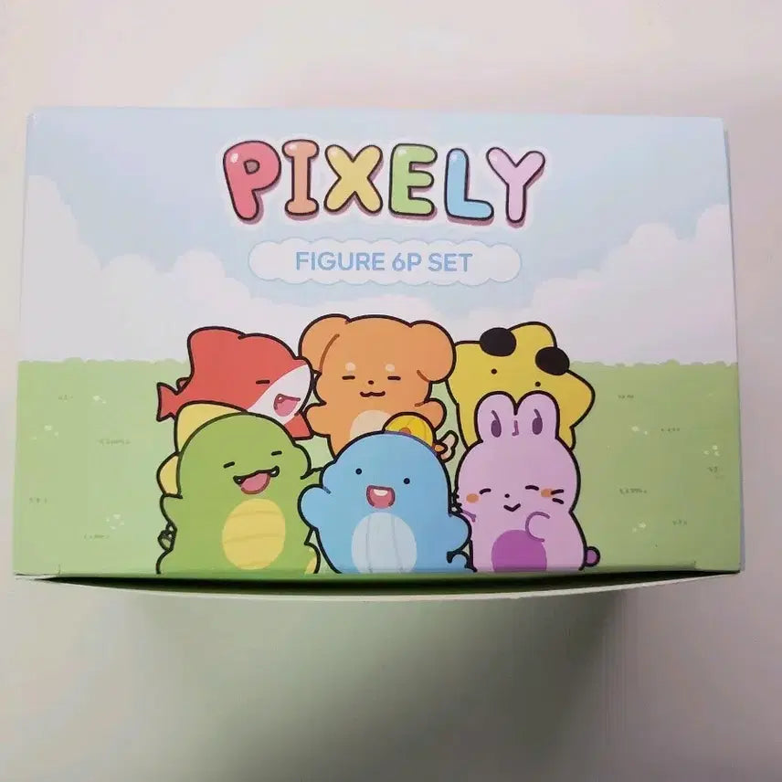 [BUNJANG] Pixeli Figure 6 Types Set / 픽셀리 피규어 6종 세트