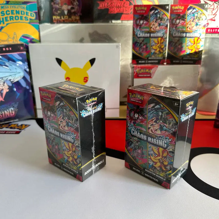 [BUNJANG] Pokemon TCG Mega Evolution - Chaos Rising Booster Bundle (2 Boxes) / 북미판 포켓몬 카오스 라이징 부스터 번들 X 2박스