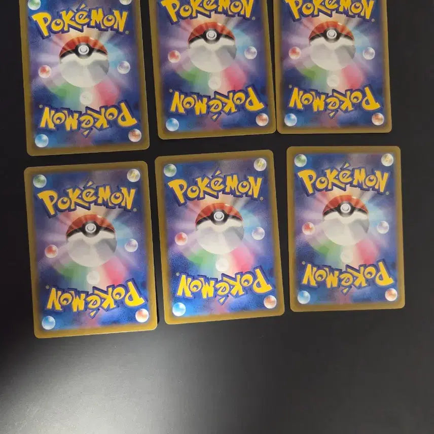 [BUNJANG] Pokemon Pikachu 6 Types Set / [일본판] 포켓몬 카드 피카츄 6종 세트