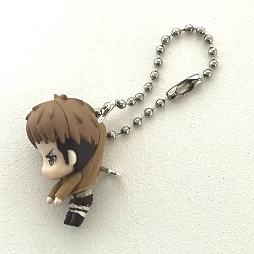 [BUNJANG] Attack on Titan Jean Gacha Figure Strap Charm Keychain / 진격의거인 쟝 대롱 가챠 피규어 스트랩 참 키링 진격거