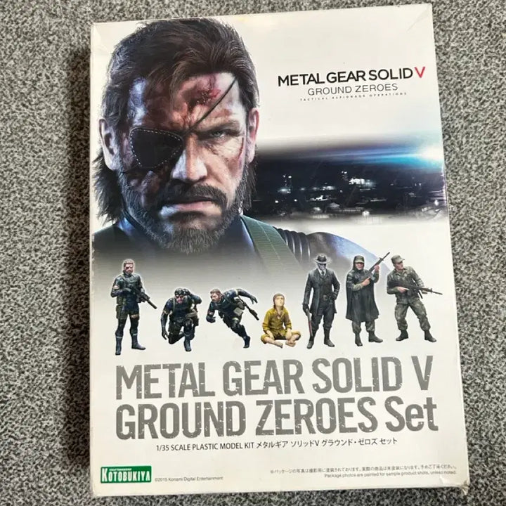 [BUNJANG] Metal Gear Solid V Ground Zeroes Plastic Model Kit 1/35 Scale / 메탈기어 솔리드 프라모델