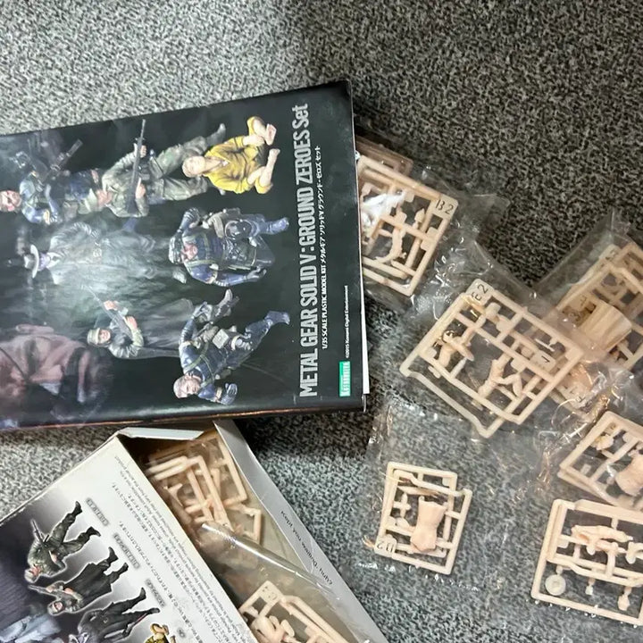 [BUNJANG] Metal Gear Solid V Ground Zeroes Plastic Model Kit 1/35 Scale / 메탈기어 솔리드 프라모델
